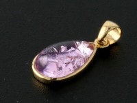 インペリアルピンクトパーズ ペンダントトップ （18金イエローゴールド） No.15 最高級（5A）|ペンダント・携帯ストラップ|トパーズ