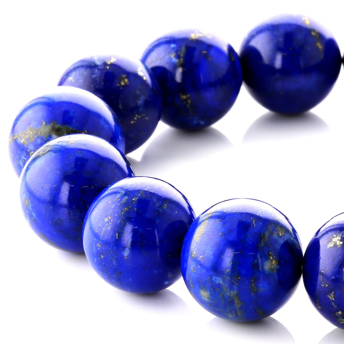 8/30まで値下★希少★14mm【ラピスラズリ】ブレスレット 8/30まで値下☆希少☆14mm【ラピスラズリ】ブレスレット 8/30まで値下