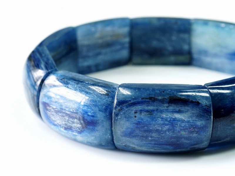 高品質高発色神秘的な美しさカイヤナイトバングル カイヤナイト バングルブレスレット No.3 最高級（5A）｜最高級