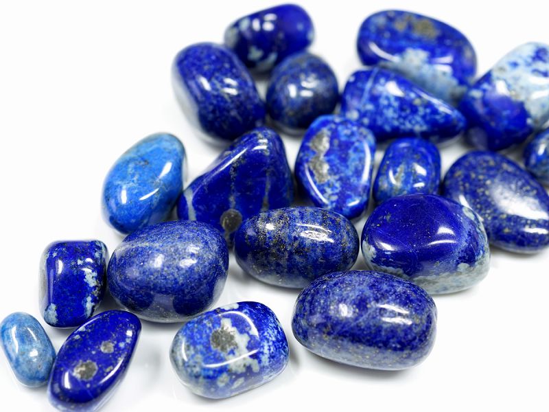 ラピスラズリ（瑠璃） タンブル (Mサイズ） 【100g 浄化】｜最高級