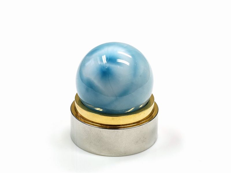 ラリマー 丸玉 25mm玉 No.1｜最高級パワーストーン販売のフォレスト 