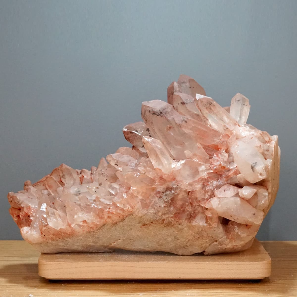 ヒマラヤ水晶 クラスター・原石（クル渓谷） No.13  [ 画像現物・一点物 ]  