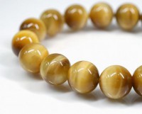 ゴールデンタイガーアイ ブレスレット 12mm玉 最高級（5A）|ブレスレット|ゴールデンタイガーアイ
