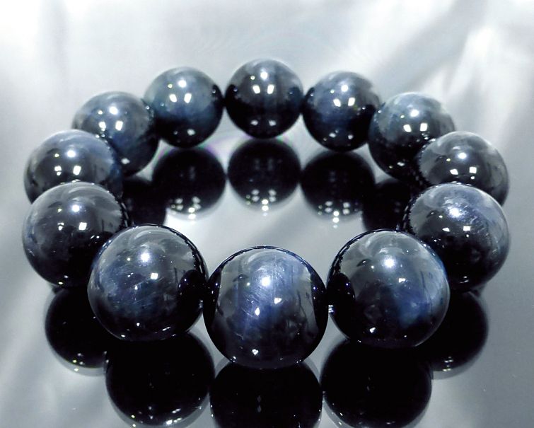 高級】黒水晶 ブレスレット 18mm 【公式通販】