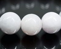 ラベンダー翡翠（ひすい） ブレスレット 14mm玉 No.66 最高級5A |ラベンダー翡翠|翡翠（ジェード・ジェダイト）