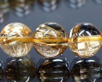 最高級（5A） ゴールドルチル ブレスレット 10mm玉 No.58  [ 画像現物・一点物 ]  |ブレスレット|ゴールドルチルクォーツ