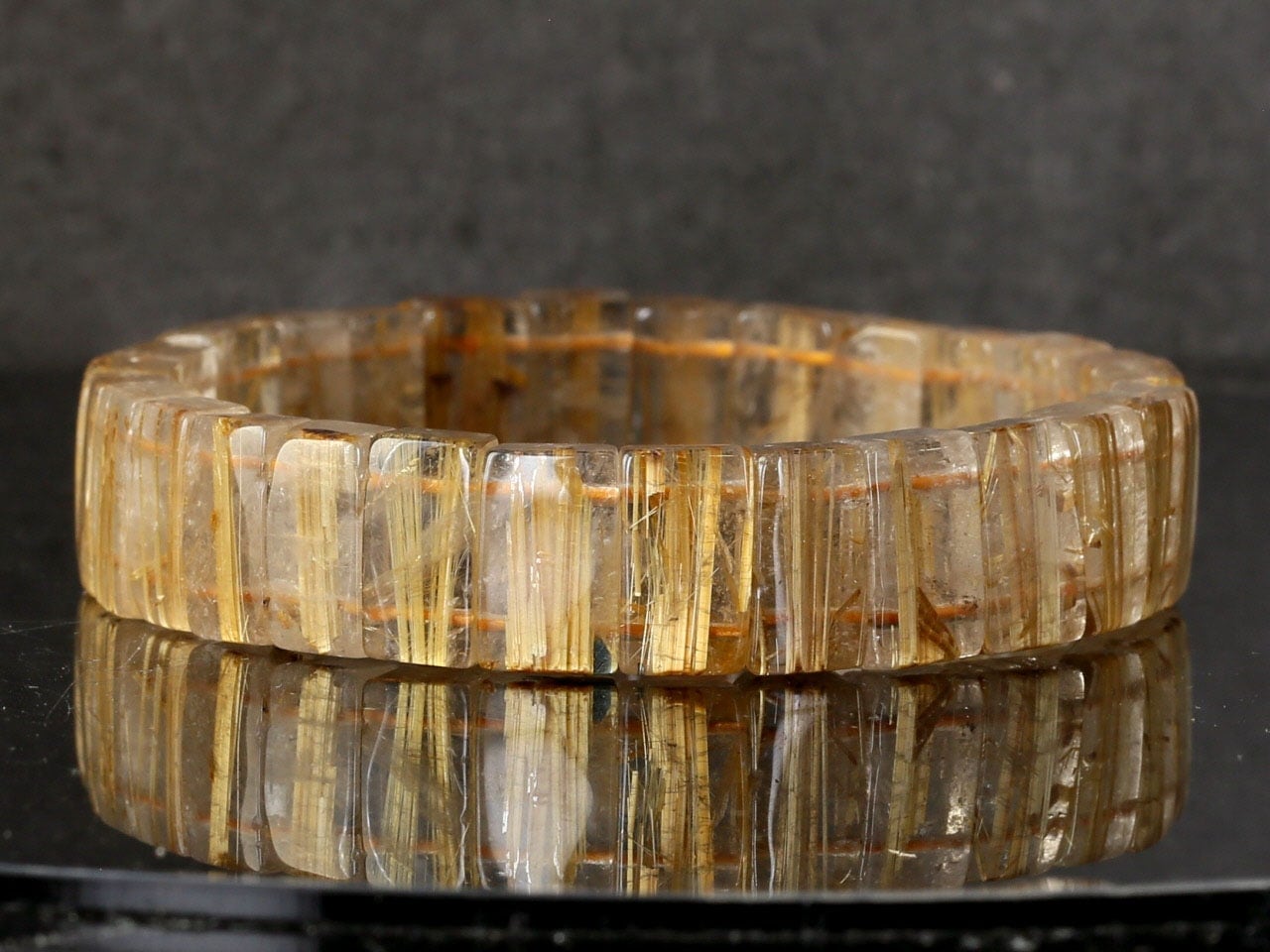 【一点物】高品質 タイチンルチル バングル 14mm ブレスレット 天然石 金運 0801007602401002.jpg