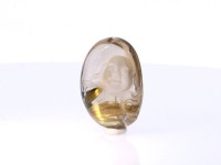 タイチン放射ルチル 福彫り物（大黒天） No.3|放射ルチル（太陽ルチル）|タイチンルチルクォーツ