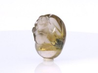 タイチン放射ルチル 福彫り物（大黒天） No.8|放射ルチル（太陽ルチル）|タイチンルチルクォーツ