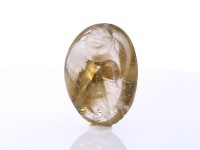 タイチン放射ルチル 福彫り物（大黒天） No.9|放射ルチル（太陽ルチル）|タイチンルチルクォーツ