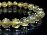 最高級（5A） ゴールドルチル （スモーキー）ブレスレット 12.5mm玉 No.72  [ 画像現物・一点物 ]  |ブレスレット|ゴールドルチルクォーツ