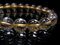 ゴールドルチル ブレスレット 10mm玉 No.64  [ 画像現物・一点物 ]  |ブレスレット|ゴールドルチルクォーツ