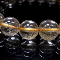 ゴールドルチル ブレスレット 12mm玉 No.6 最高級（5A） |ブレスレット|ゴールドルチルクォーツ