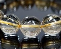 ゴールドルチル ブレスレット 9mm玉 No.6|ブレスレット|ゴールドルチルクォーツ