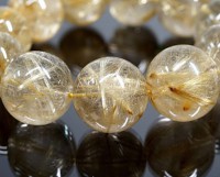 ゴールドルチル ブレスレット 10.5mm玉 No.25 最高級 【プレミアム】  |ブレスレット|ゴールドルチルクォーツ