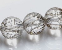 プラチナルチル ブレスレット 12.5mm玉 No.40 最高級|プラチナルチル|プラチナルチルクォーツ