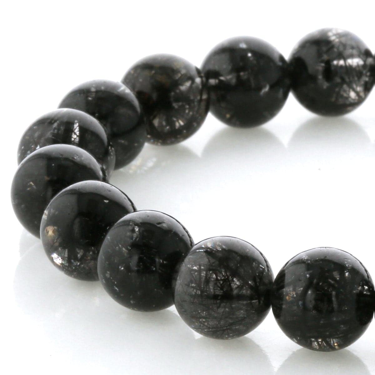 ブラックルチルクォーツ（黒針水晶）｜最高級パワーストーン輸入販売の