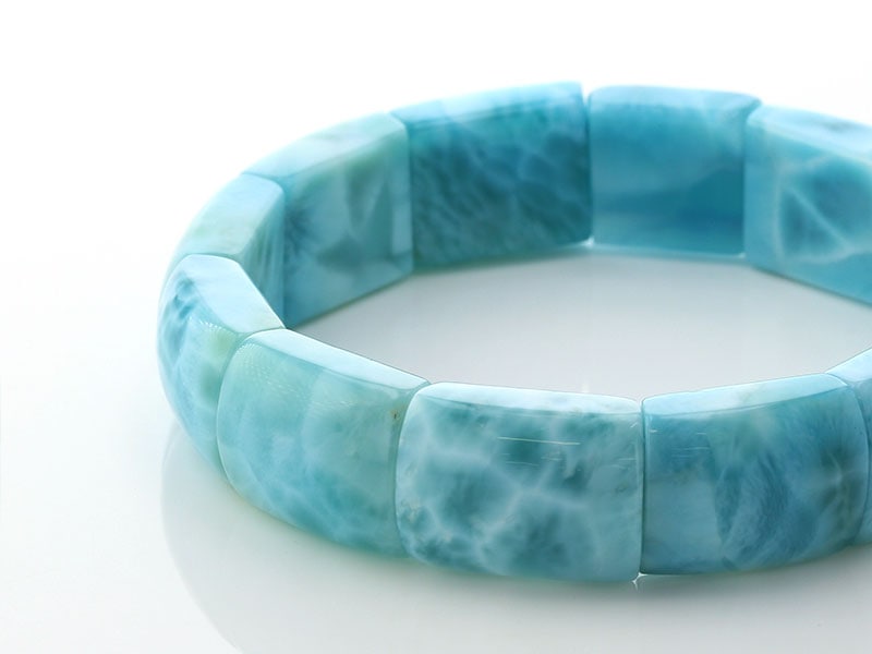 56mm 天然無処理ラリマー バングル