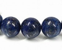 ラピスラズリ ブレスレット（無着色・無処理） 6mm玉 No.12 最高級【プレミアム】  |ブレスレット|ラピスラズリ（瑠璃）