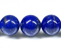 ラピスラズリ ブレスレット（無着色・無処理） 6.5mm玉 No.14 最高級【プレミアム】  |ブレスレット|ラピスラズリ（瑠璃）