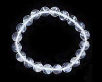 ホワイトピラミッドファントム ブレスレット 7mm玉 No.37 最高級（5A）|ブレスレット|ホワイトファントムクォーツ