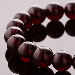 ガーネット12ミリブレスレット 高級天然石 ガーネット ブレスレット 12mm玉 No.11｜最高級パワーストーン販売の