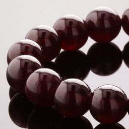 最高級（5A） ガーネット ブレスレット 5.5mm玉 No.31 [ 画像現物