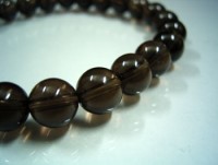 スモーキークォーツブレスレット（茶水晶） 6mm〜12mm玉|ブレスレット|スモーキークォーツ