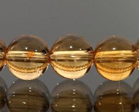 シトリン ブレスレット 6mm玉 No.4|ブレスレット|シトリン（黄水晶）
