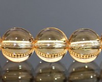 シトリン ブレスレット 8mm玉 No.5|ブレスレット|シトリン（黄水晶）