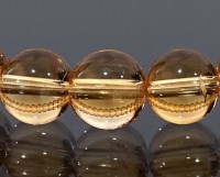 シトリン ブレスレット 8mm玉 No.7|ブレスレット|シトリン（黄水晶）