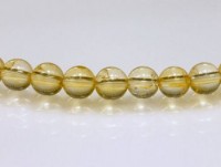 天然シトリン（黄水晶）ネックレス 8mm玉 最高級（5A）|その他|シトリン（黄水晶）