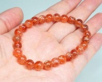 サンストーン ブレスレット 8mm玉 No.8 |ブレスレット|サンストーン