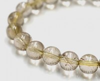 山梨県産　甲州乙女水晶 丸玉 証明書付 30mm玉 No.1|日本産ブレスレット|山梨乙女水晶