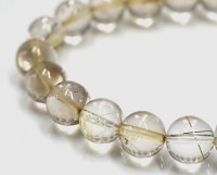 山梨県産　甲州乙女水晶 丸玉 証明書付 30mm玉 No.3|日本産ブレスレット|山梨乙女水晶