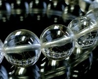 山梨県産　甲州乙女水晶 ブレスレット 証明書付 10mm玉 No. 10 |山梨産 水晶（乙女鉱山）|山梨乙女水晶