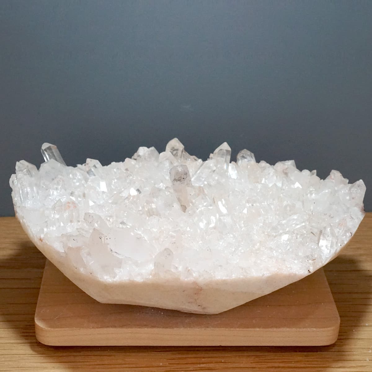 ヒマラヤ水晶 クラスター・原石（クル渓谷） No.4  [ 画像現物・一点物 ]  