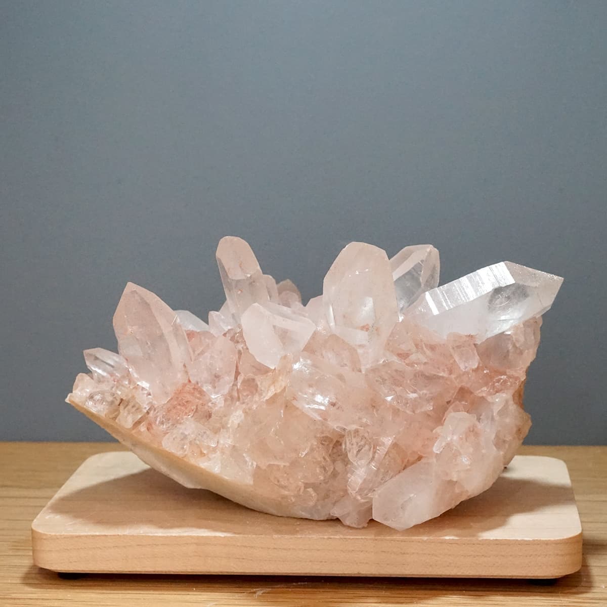 ヒマラヤ水晶 クラスター・原石（クル渓谷） No.9  [ 画像現物・一点物 ]  