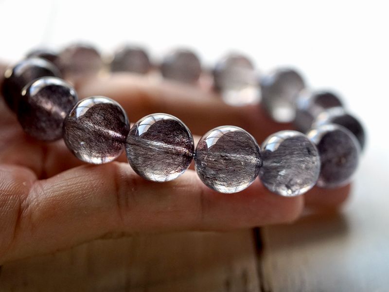 ブルールチル ブレスレット 14mm玉 No.3 （鑑別書付） 最高級