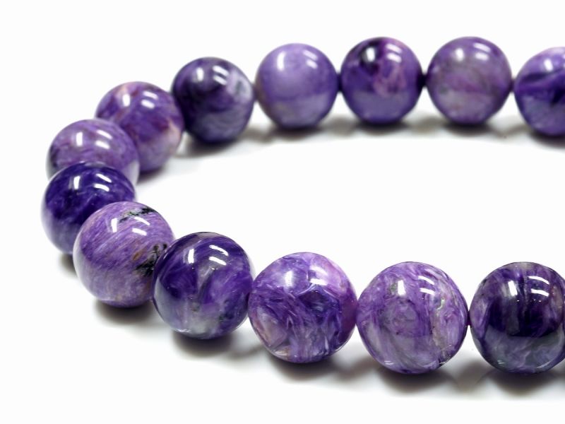 チャロアイト　ブレスレット 11mm チャロアイト ブレスレット 11mm玉 No.7｜最高級パワーストーン販売の