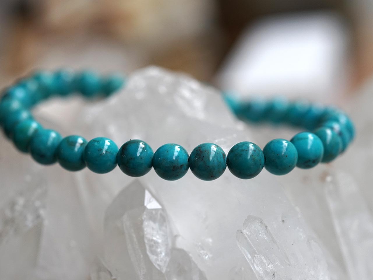ターコイズ(アメリカ産)／1連売／長さ41cm ターコイズ(アメリカ産)／1連売／長さ41cm