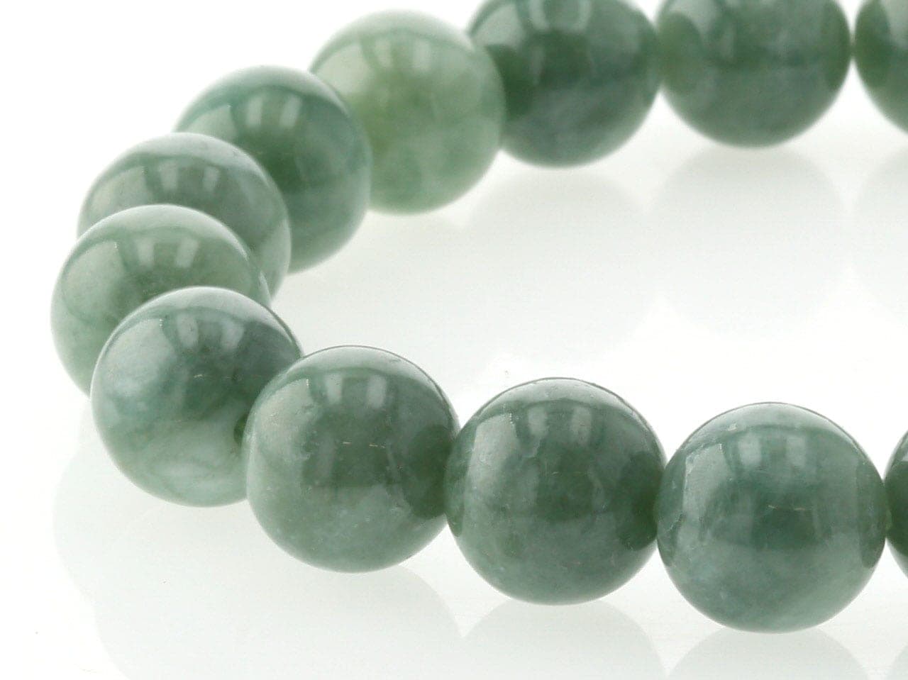 格安翡翠 ブレスレット 楽天市場】黒翡翠 ブレスレット 10mm 18.5cm〜19.5cm L〜LL