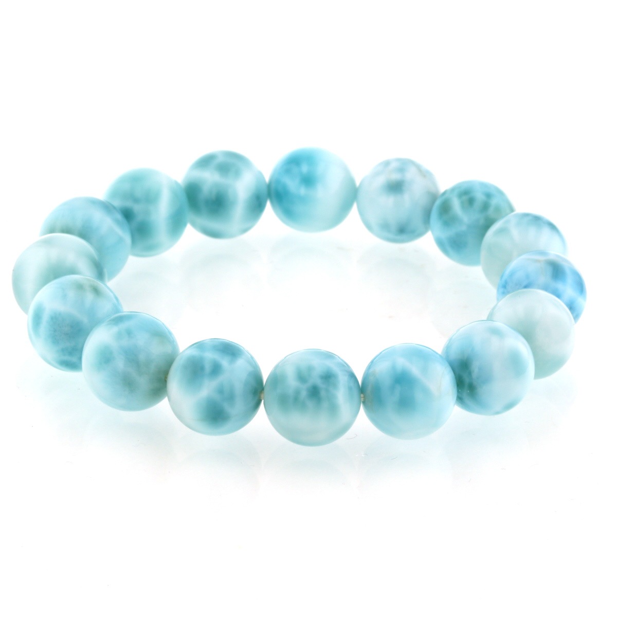 ❣️大幅値下げ！！高品質樽形ラリマーのブレスレット 大幅値下げ！激レア♥入手困難♥パープル ラリマーブレスレット