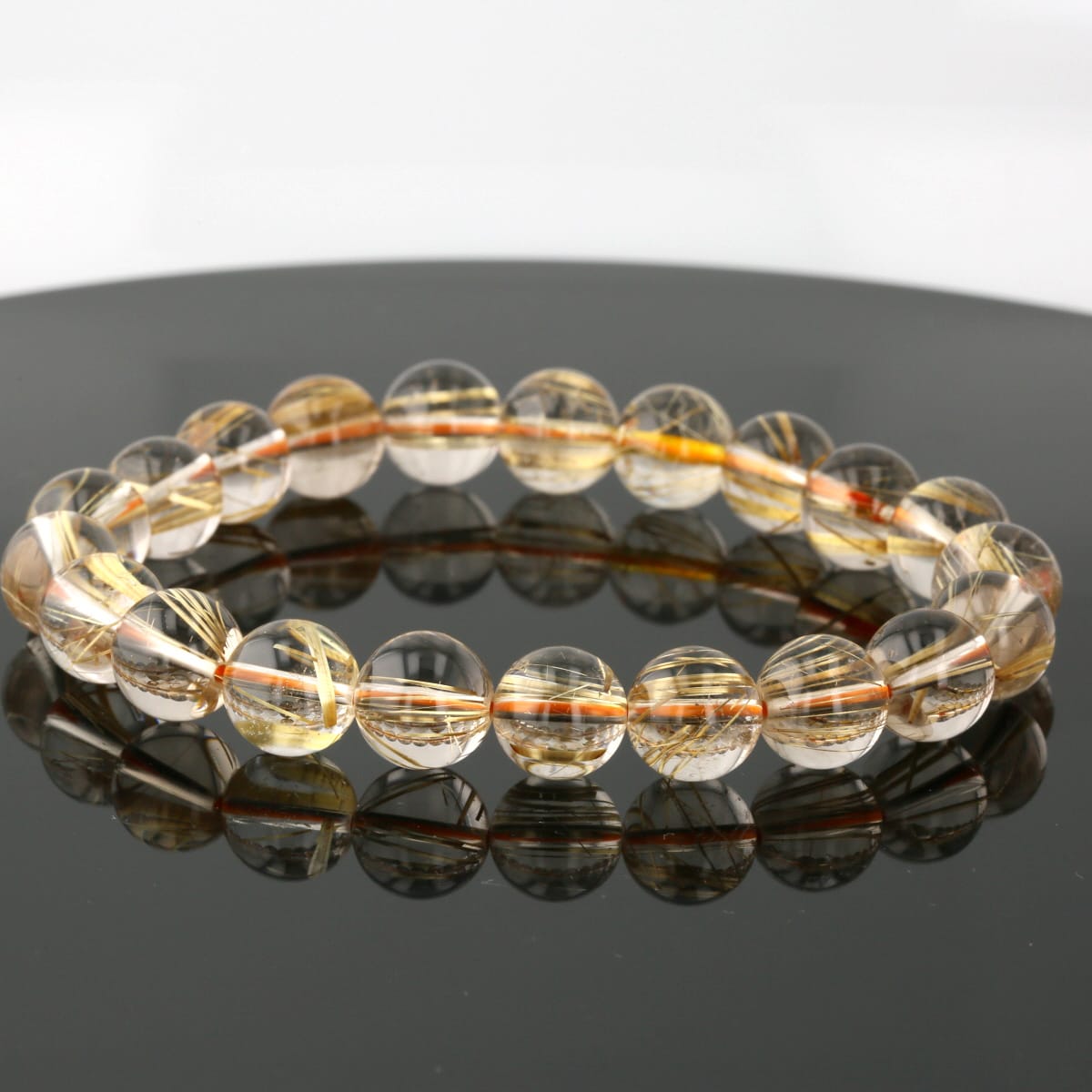 ☆別格高級品！来福開運宝珠①金運！キャッツアイ　タイガー タイチンルチル ブレス ☆別格高級品！来福開運宝珠⑦福徳！キャッツアイ タイガー