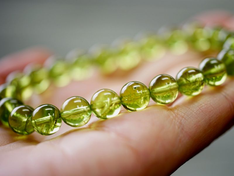 ペリドットブレスレット【天然石 宝石ランク】 ペリドットブレスレット【天然石 宝石ランク】