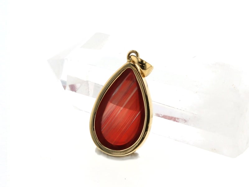 アンデシン18K ペンダントトップ