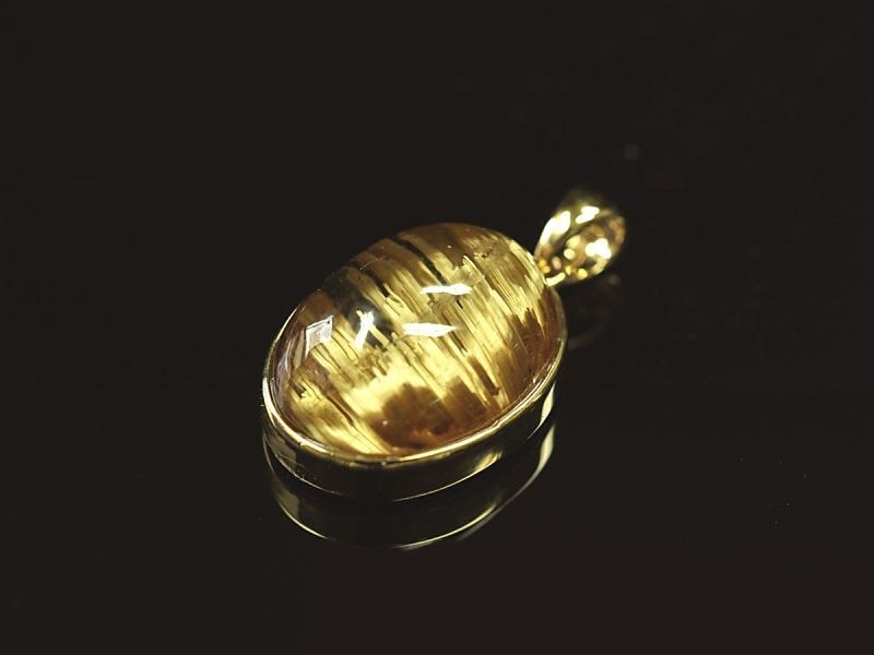 タイチンルチルペンダントトップ タイチンルチル ペンダントトップ （18金イエローゴールド） No