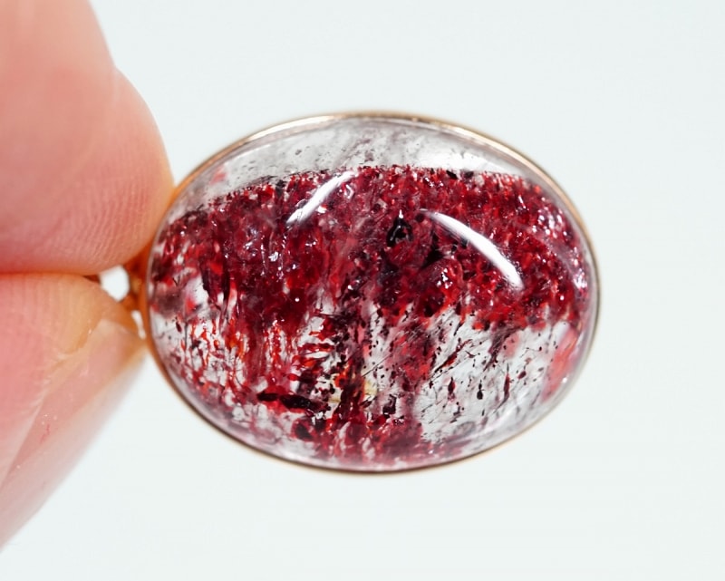 ストロベリークォーツ（スーパーセブン） ペンダントトップ （18