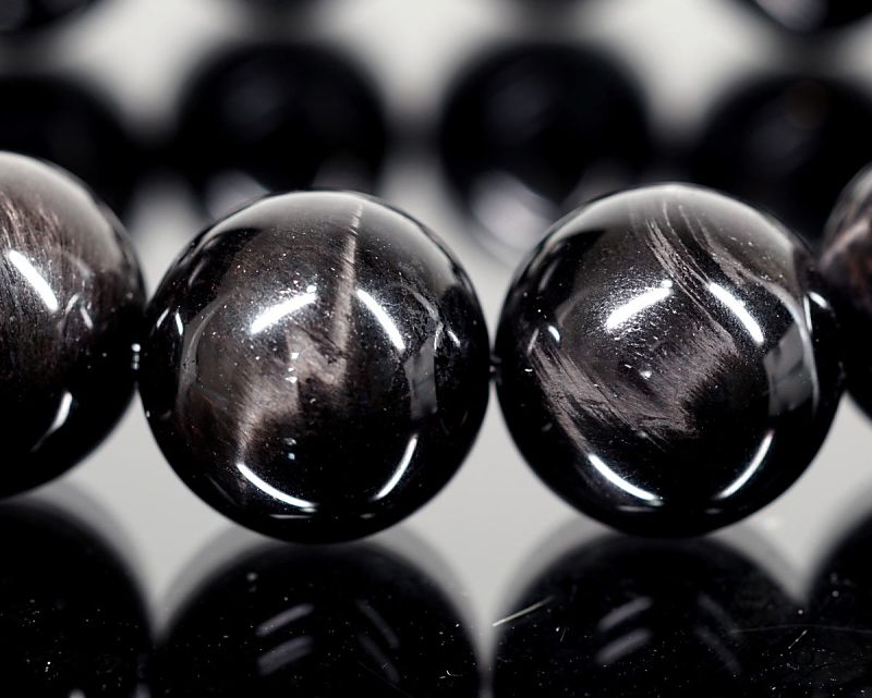 ブラックタイガーアイ クリスタル 16mm