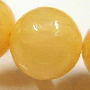 イエロージェイドブレスレット （黄翡翠） 8mm｜最高級